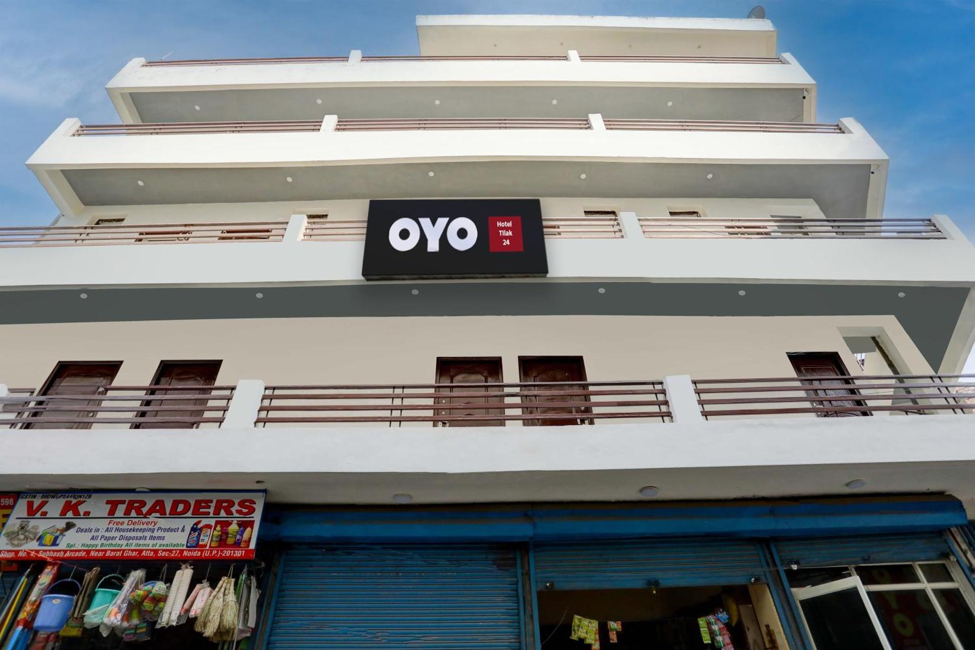 Hotel O Tilak Hotel 24 Sector 27 Near By Vinayak Hospital Gali No-6 Noida Exterior photo